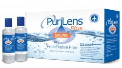 12 Pack PuriLens Plus Preservative Free Saline