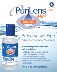 PuriLens Mini Preservative Free Saline 2 Pack